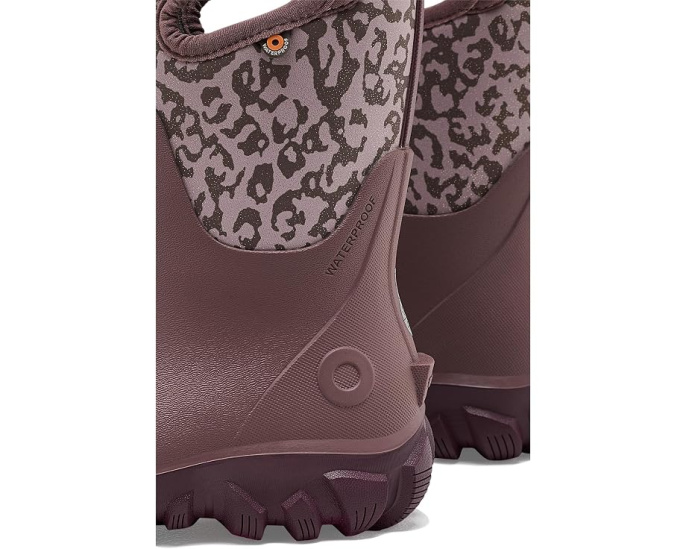 Bogs Classic Seamless-Glitter Leopard ботинки для детей