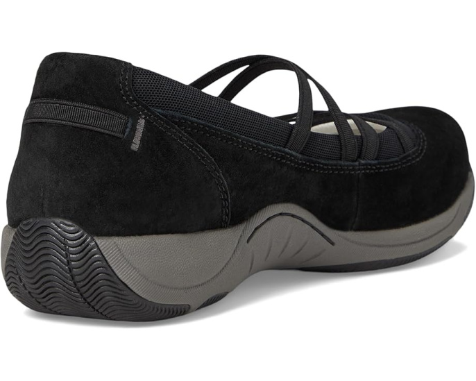 Мокасины Dansko Harper из замши с эластичными ремешками