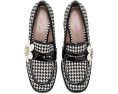 Туфли Casandra от Betsey Johnn в клетку с цветком