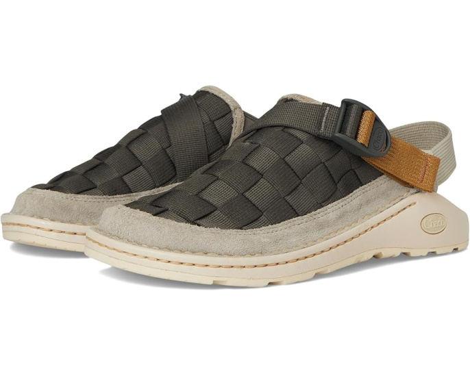 Клоги Chaco Canyon Woven с плетеным верхом и стелькой LUVSEAT