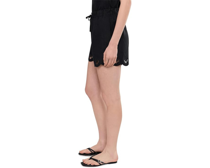 Шорты Almost There Linen Shorts льняные черные Sanctuary