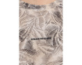 Футболка Armani Exchange с принтом Leaf Allover из хлопка