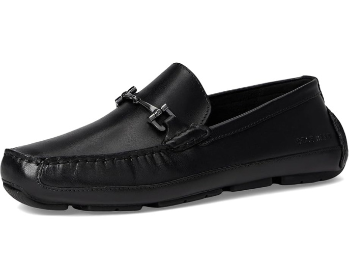 Мокасины Cole Haan Wyatt Bit Driver с кожаным верхом и текстильной подкладкой