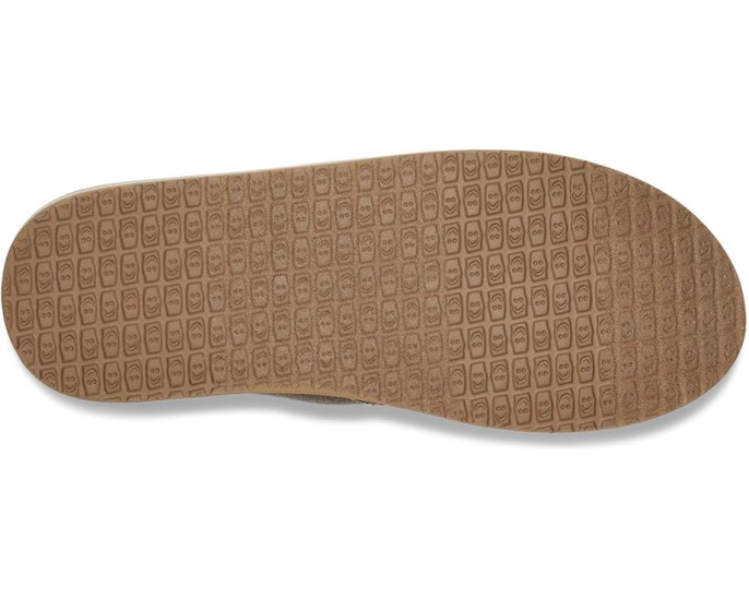 Слипоны Sanuk Donna Hemp из конопли с печатным принтом