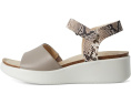 Босоножки ECCO Flowt Wedge Cork на пробковом каблуке с регулируемой лямкой