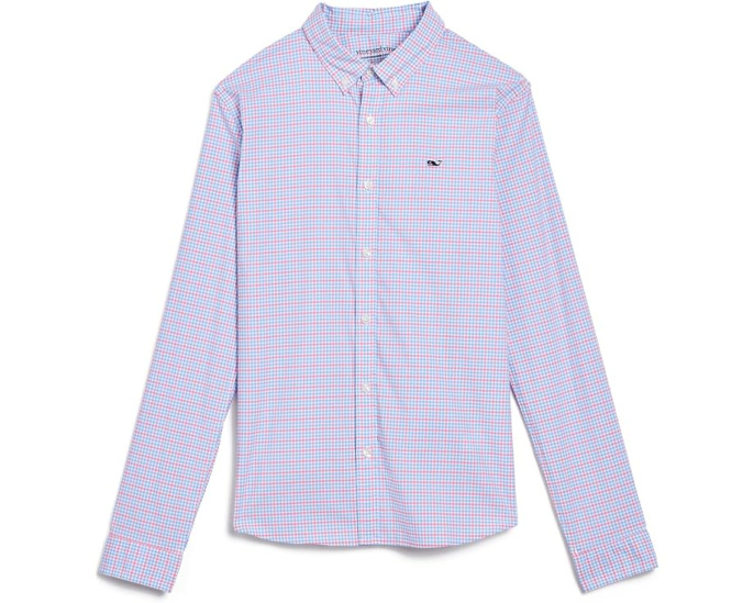 Хлопковая рубашка Catamaran Check Performance от Vineyard Vines