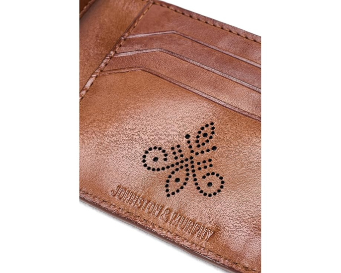 Кошелек Hudson Perforated Billfold от Johnston & Murphy