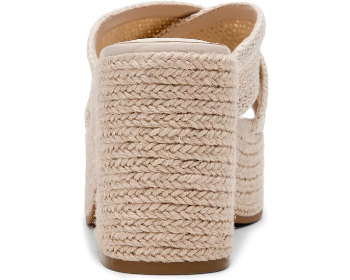 Сандалии Steve Madden Truthful на платформе с каблуком из рафии