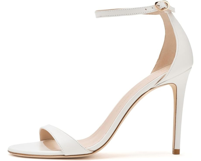 Босоножки Nudist II Sandal 100 на высокой шпильке от Stuart Weitzman