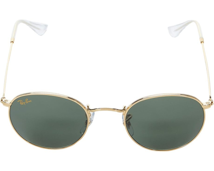 Ray-Ban RB3447 круглые металлические солнцезащитные очки