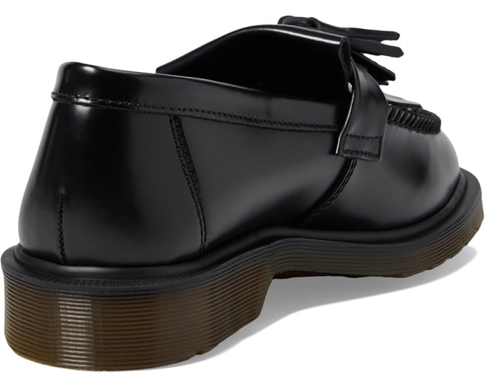 Мокасины Dr. Martens Adrian Smooth Leather Tassel с килтом и двойной бахромой