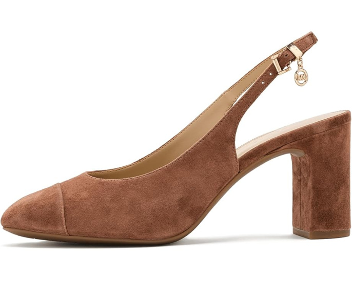 Босоножки MICHAEL Michael Kors Piper Flex Sling Pumps коричневые