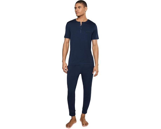 Джоггеры Calvin Klein Underwear Ultra Soft Modal с манжетами и карманами