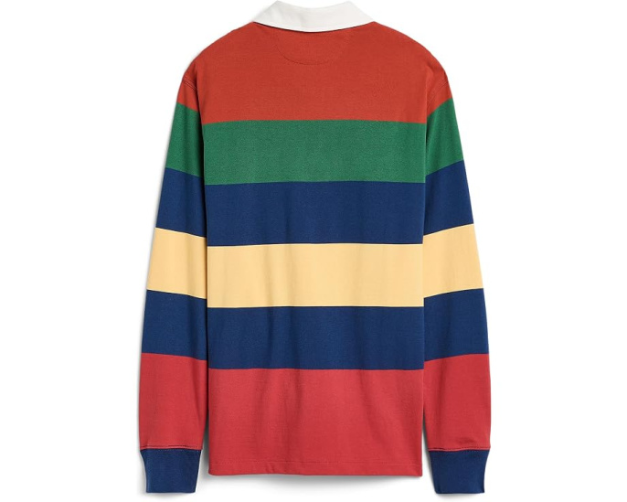 Поло с полосами Polo Ralph Lauren из хлопка