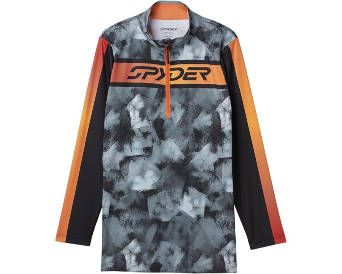 Флисовая кофта Spyder Jacobs 1/2 Zip для детей с защитой UPF 50+