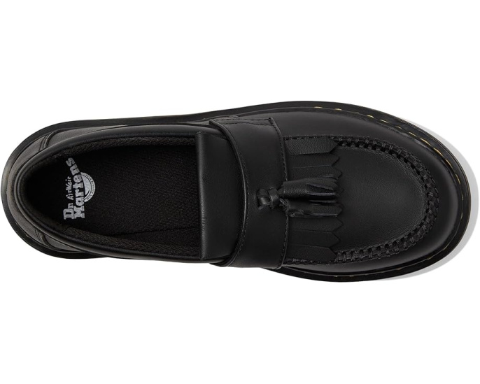 Лоферы Dr. Martens Adrian Y для детей на липучке с кожаным верхом