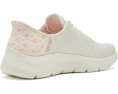 SKECHERS Performance Go Walk Flex Lily Rose с эластичными шнурками и сетчатым верхом