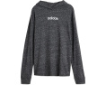 Детская футболка Adidas с капюшоном Snow Heather длинным рукавом