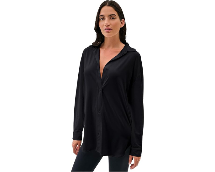 Рубашка Splits59 Kate Airweight Lite Button Down из легкой ткани с воротником
