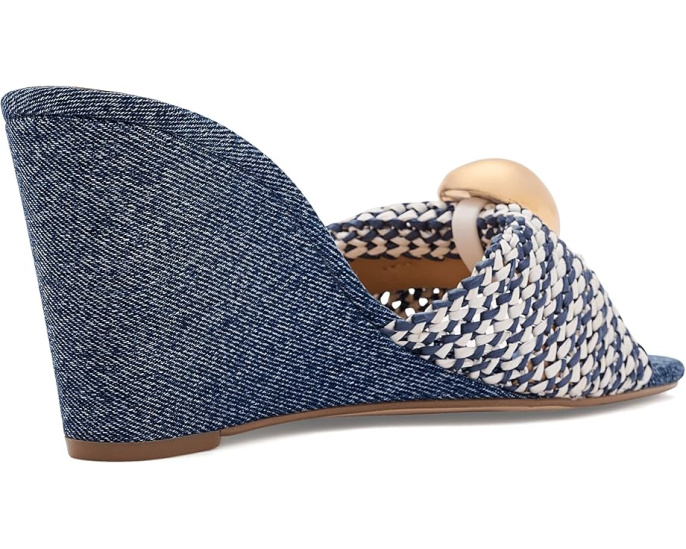 Босоножки Nine West Nessla с танкеткой и плетеным верхом