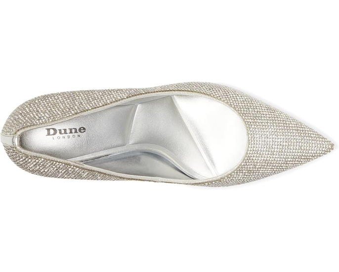Лодочки Dune London Bellas с острым носом и металлической отделкой