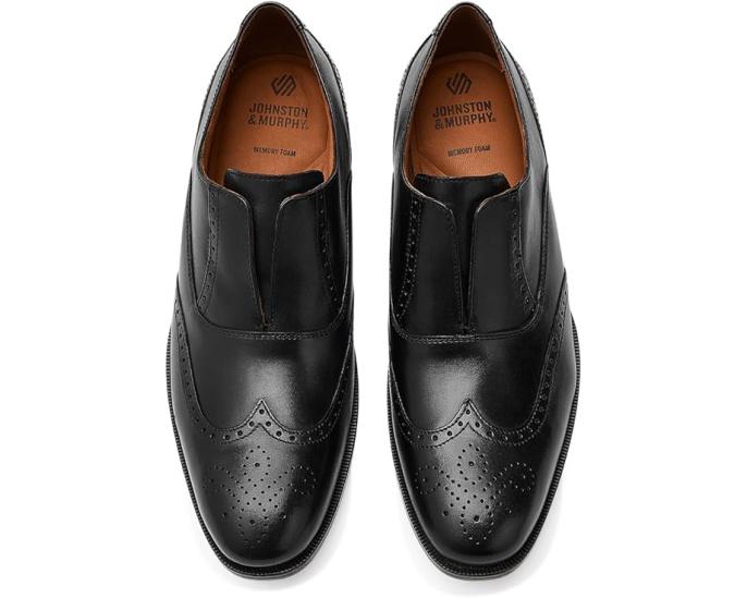 Туфли без шнуровки Reeve Wingtip от Johnston & Murphy