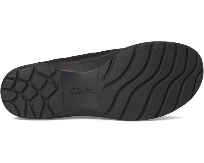 Слипоны Clarks Carleigh Abby из премиальной кожи с эластичной вставкой