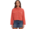 Укороченная джинсовая куртка Liverpool Los Angeles oversize из мягкой ткани