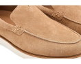 Замшевые лоферы TOMS Marcos на устойчивом каблуке
