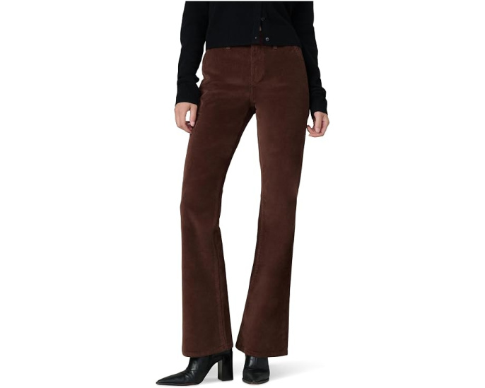 Joe's Jeans брюки The Provocateur Trousers Petite Bootcut темно-коричневые