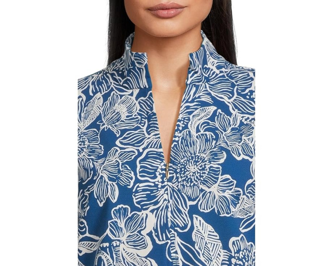 Платье Lilly Pulitzer Rosie с V-образным вырезом и карманами