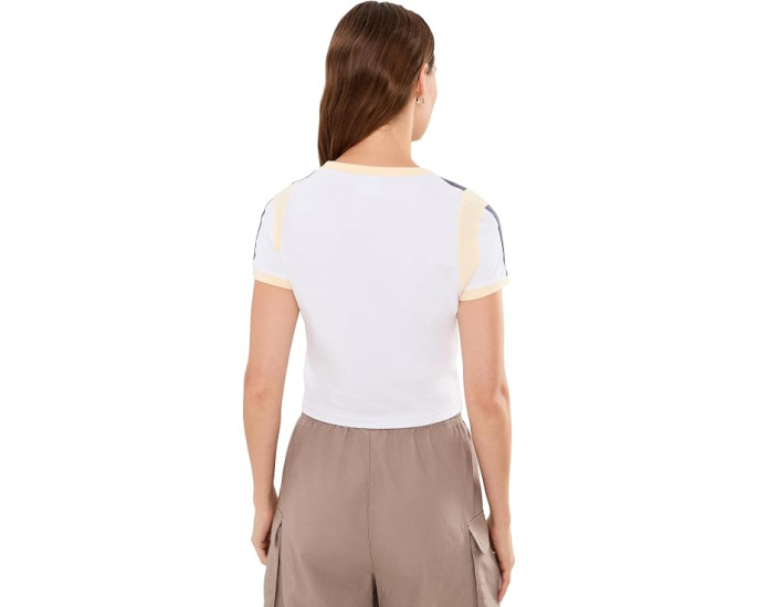 Футболка с принтом Puma Graphic Ringer Baby Tee