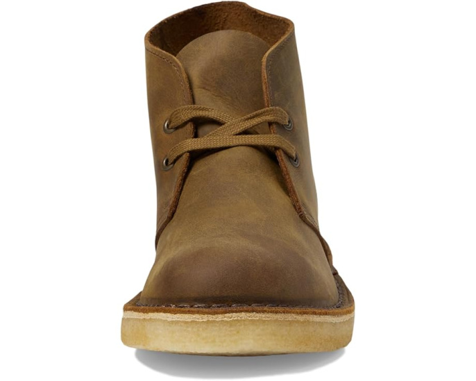 Clarks ботинки Desert Boots из замши с подошвой из натурального крепа