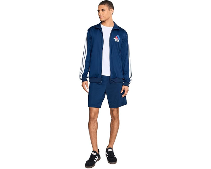 Куртка Adidas USA Olp Track Top с футбольной графикой
