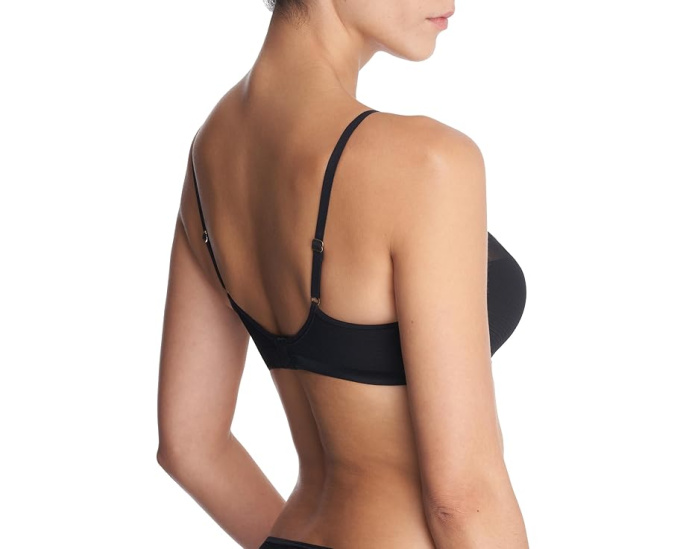 Natori бюстгальтер Scope Balconette Contour с косточками и средним наполнением черный