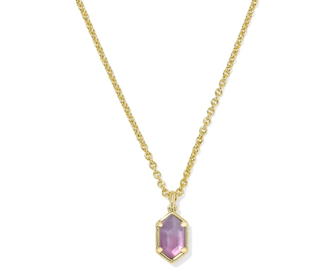 Kendra Scott подвеска Hallie Short Pendant с иллюзионистским опалитом