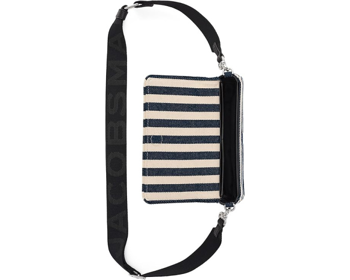 Мини-сумка Marc Jacobs из полосатого холста