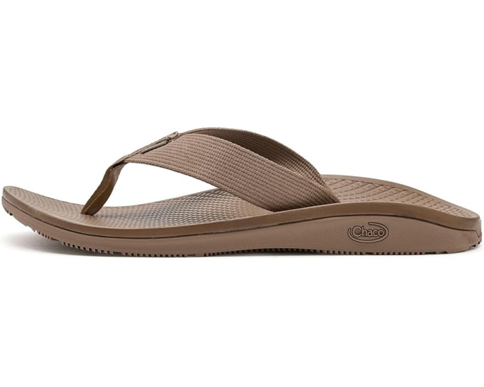 Chaco сланцы Classic Flip с текстильным верхом и мягкой стелькой