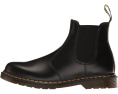 Челси Dr. Martens 2976 Yellow Stitch из гладкой кожи с минималистичным дизайном