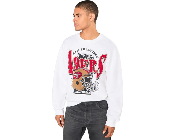Свитшот San Francisco 49ers Conversion Crew Fleece Junk Food