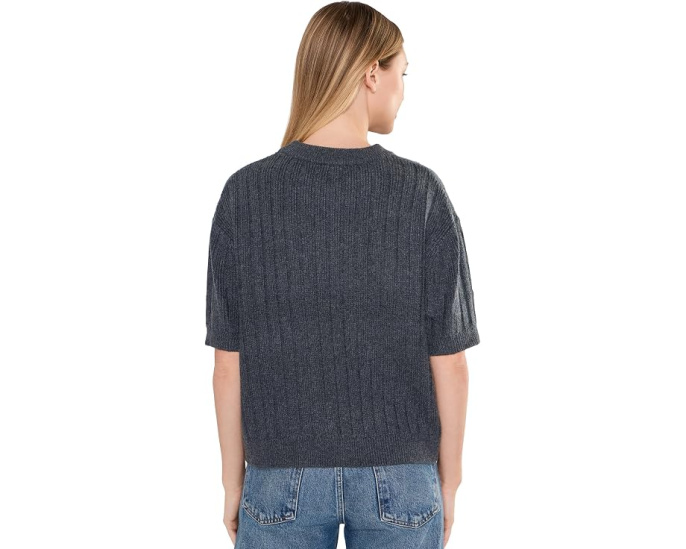 Свитер Lilla P Textured Easy Crew с фактурной вязкой