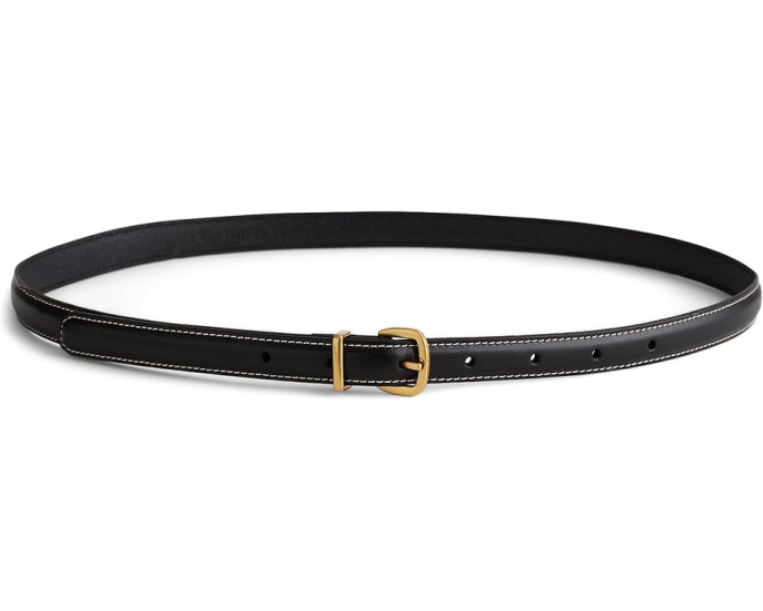 Ремень Madewell Skinny Essentials Belt из мягкой кожи