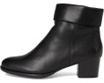 Ботильоны Spring Step Talpa из кожи со сложенным верхом и квадратным каблуком