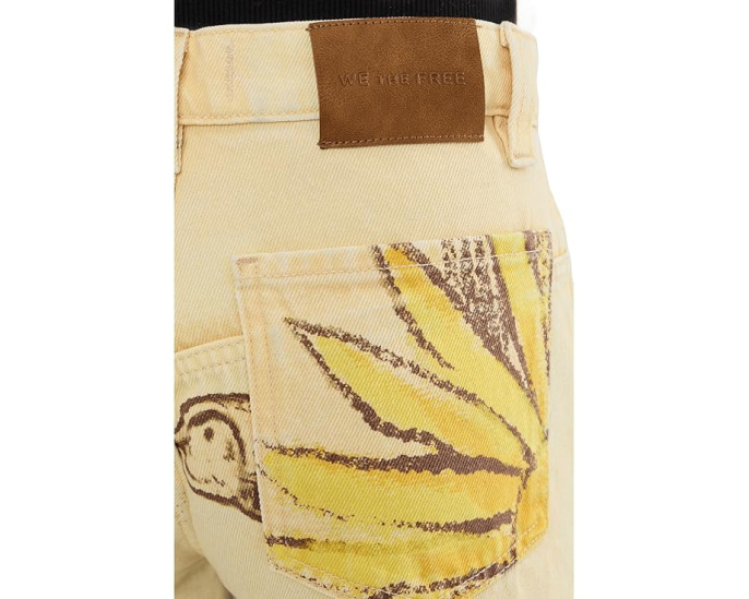 Джинсы Tinsley Printed с принтом и низкой посадкой Free People