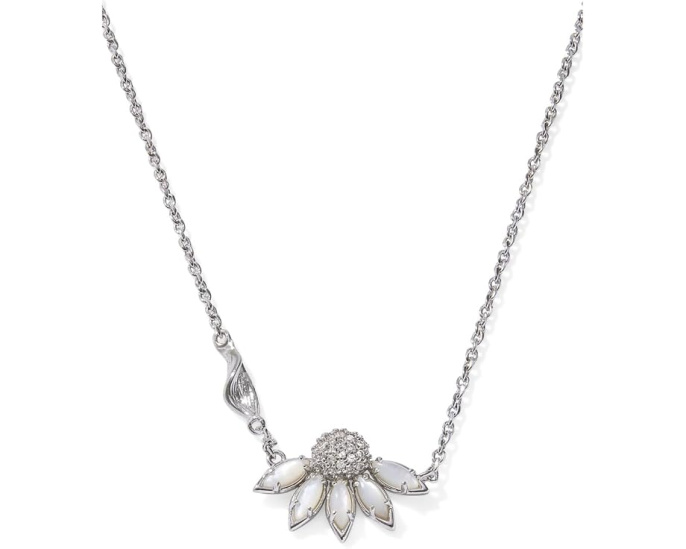 Подвеска Kendra Scott Anya Flower Short с цветочным узором