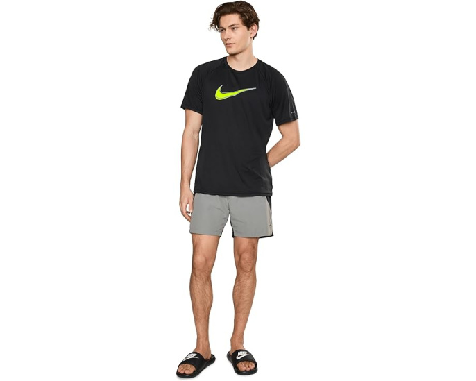 Плавки Nike Zip Color Block 7 дюймов (17.78 см) Fully Lined Volley с молнией спереди