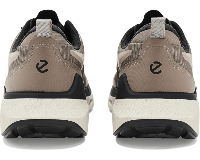 ECCO Biom 720 Breathru Lace-Up бежевые кроссовки из кожи для лета