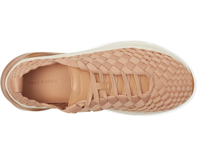 Кроссовки Good Luck Woven Trainer для кросс-тренинга Tory Burch с поддержкой