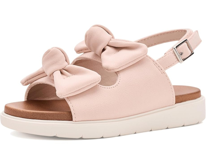 Детские сандалии Mia Kids Stefanni с двойными бантами и регулируемой пряжкой