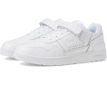 Кроссовки Lacoste T-Clip Velcro на липучке с кожаным верхом